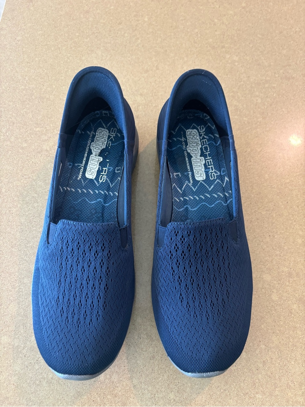 Skechers Women's Navy Slip-On loafer sneakers